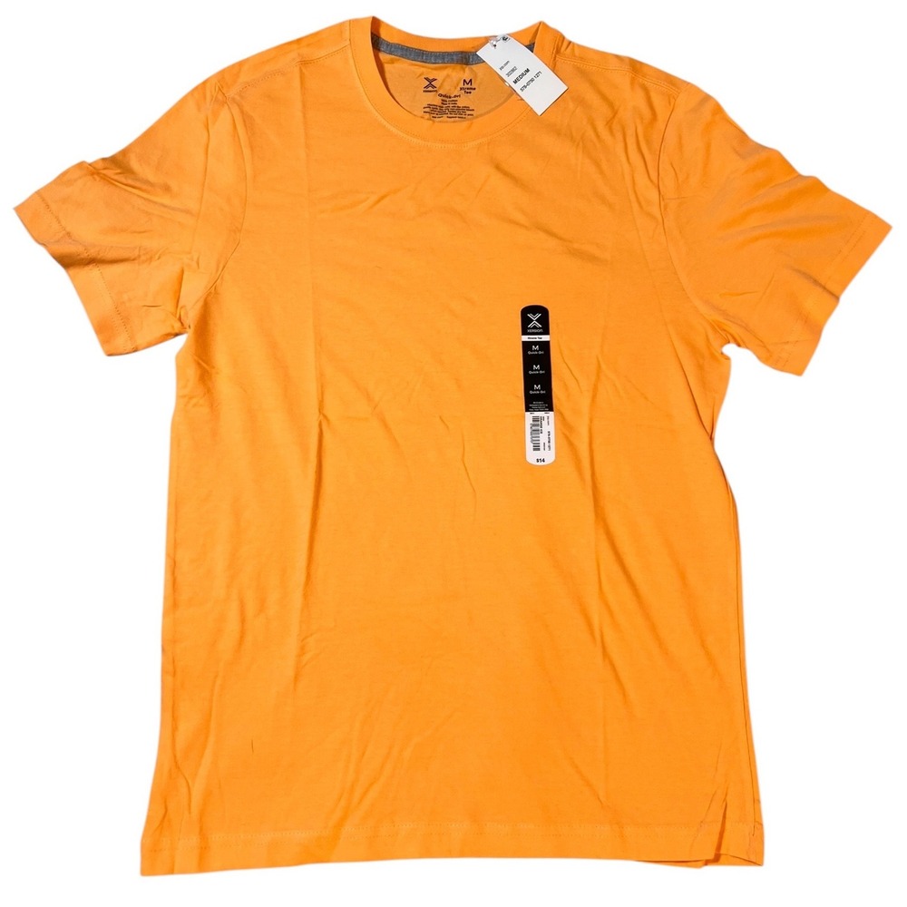 Xersion Xtreme Tee Quick-Dri Orange Ice T-Shirt Men's Medium NWT 100% Cotton
